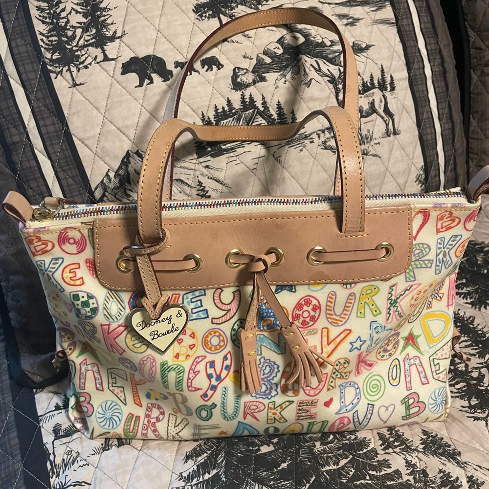Dooney & Burke Vintage satchel monogram